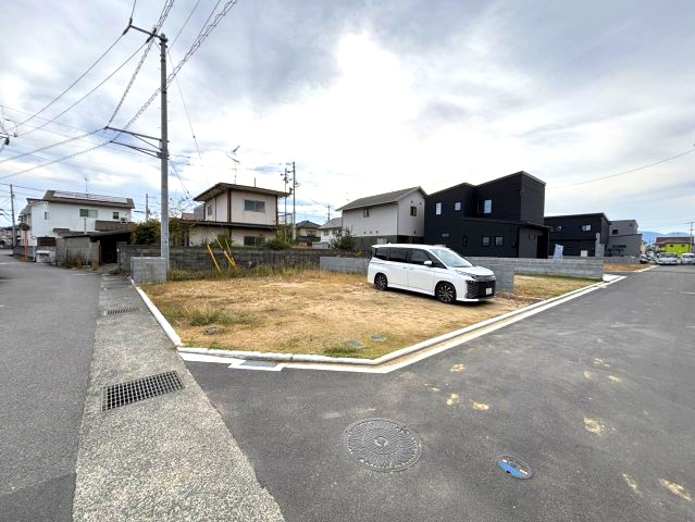 松前町筒井の新築のおうちA号棟　デザイナーズ新築住宅（伊予郡松前町大字筒井）の外観|外観も気になるポイント