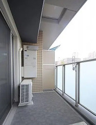 アーバネックス北堀江IIのバルコニー