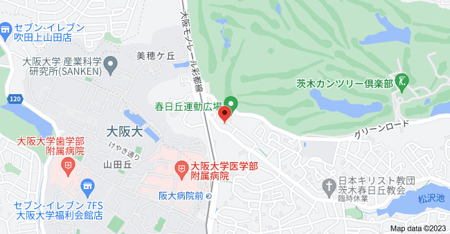 ラミュール北春日丘の地図