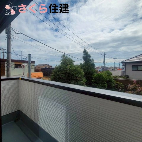 -LIGARE-　KIS下都賀郡壬生町41期　2号棟の展望|南向きのベランダで陽射しもたっぷりはいります◎