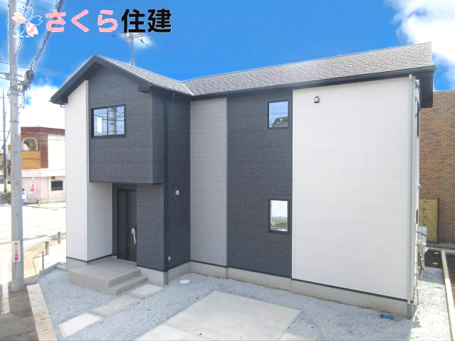 -LIGARE-　KIS下都賀郡壬生町41期　2号棟の外観|おもちゃのまち駅まで徒歩2分◎睦小学校まで徒歩13分◎好立地の物件になります♪