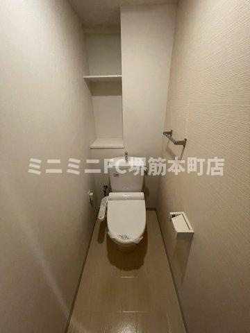 エスヴェール北梅田のトイレ|※建物内別間取参考写真