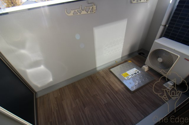 プレサンス新大阪ストリームのバルコニー