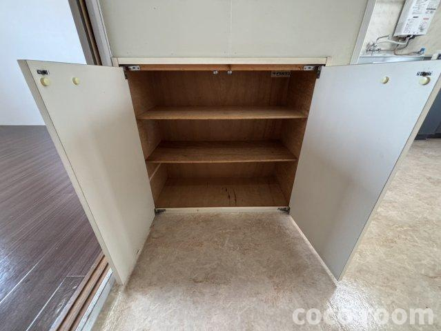 プレジールオオクラBの収納