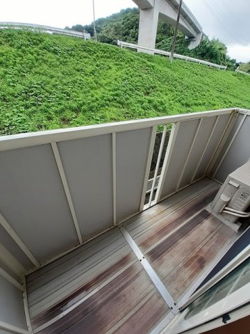 サンライズプラザⅡのバルコニー