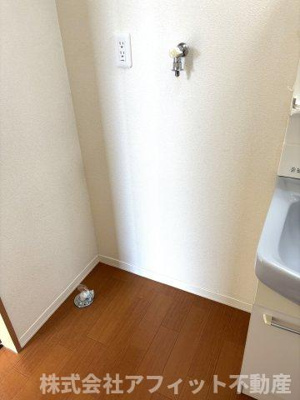 【その他】 | シャーメゾン坪生南 | 室内洗濯機置き場