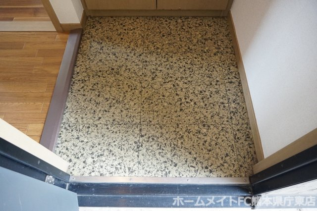 サンビレッジレグルスガーデンC棟の玄関