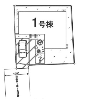 【区画図】 | ご家族様のプライベート空間が確保できる素敵な間取りです。また敷地ゆったりですので、おうち時間を楽しむのにもぴったりですね♪

