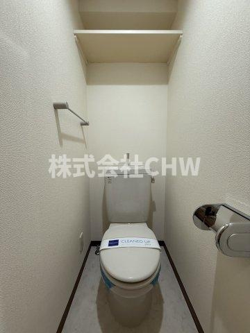 レジディア浦安Ⅱのトイレ|シンプルで使いやすいトイレです