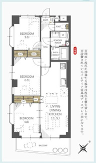 【間取り】 | 日建シェトワ浦和