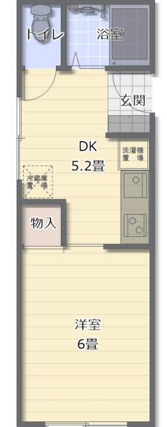 HANAMICHIの間取り