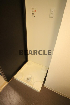 【洗面所】 | コテージタケダ | 洗濯機置き場