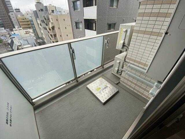 フレンシア浅草橋のバルコニー