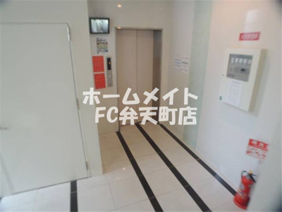 【ロビー】 | ZERO千代崎 | 毎日通るロビーはこのようになっています