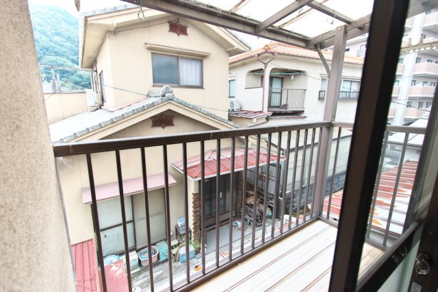 呉市広大広１丁目の一戸建てのバルコニー