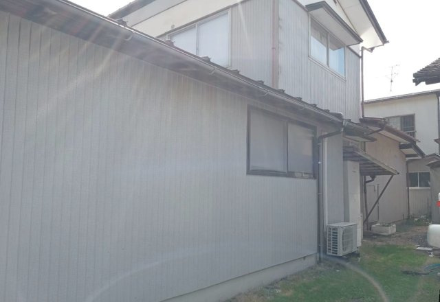 平田町　戸建ての前面道路含む現地写真