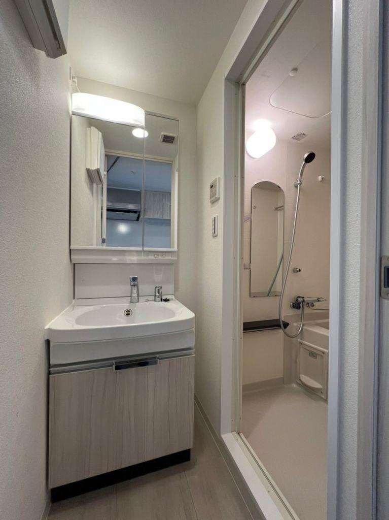 プレサンス大曽根駅前ファースト　名古屋市賃貸　仲介手数料無料の洗面所|洗面