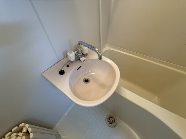 末広マンションの洗面所