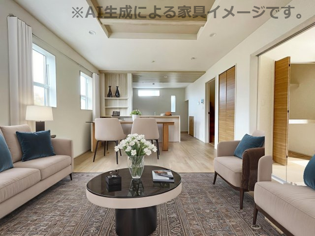 新築戸建・建売　本庄市下野堂　本庄南小・本庄南中の間取り|【4LDK】南向き×全室2面採光の陽当たり良好な間取り♪