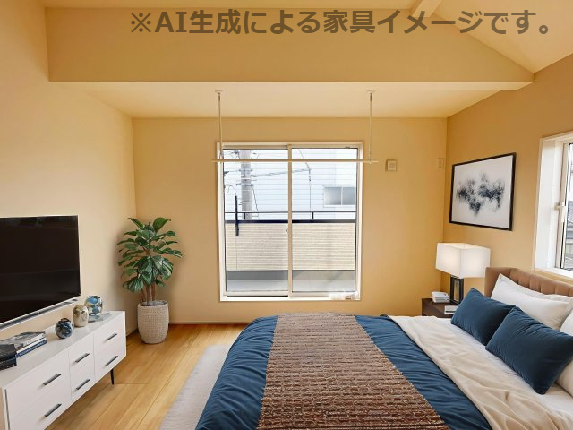 新築戸建・建売　本庄市下野堂　本庄南小・本庄南中の外観|＜2号棟＞10月上旬完成予定！完成までは同仕様物件でのご案内も可能です♪