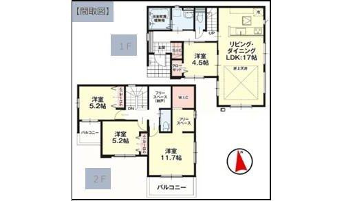 ーLIGARE－小山市雨ヶ谷2期　１号棟