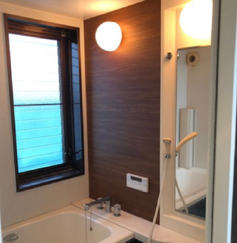 【千葉県】東金市　一棟売アパートの浴室