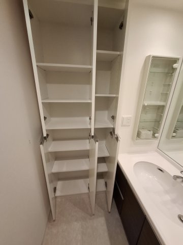 甲子園三番町ハイツの収納|洗面所収納