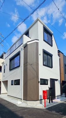 【外観】 | 多摩川1丁目新築戸建2号棟 | 2025年8月撮影