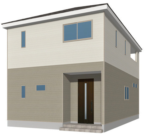 クレイドルガーデン／合志市幾久富第６／１号棟の外観