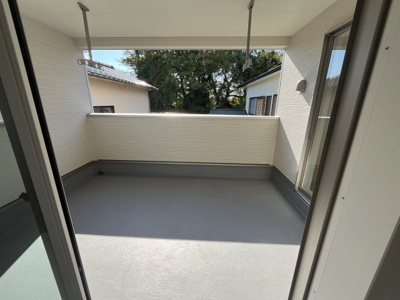 【バルコニー】 | 【20万円ｷｬｯｼｭﾊﾞｯｸ対象物件】クレーデルガーデン三宅町伴堂第7 全1棟 1号棟