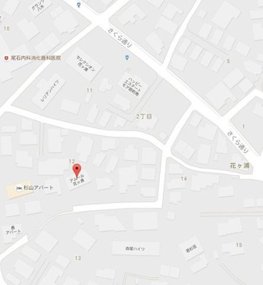 【地図】 | アムール花ヶ浦 | 地図