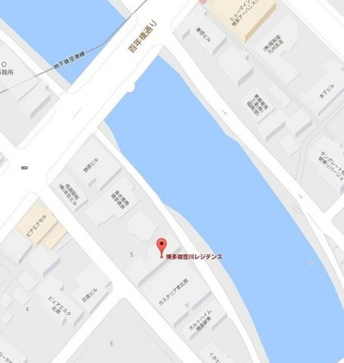 【地図】 | 博多御笠川レジデンス | 地図