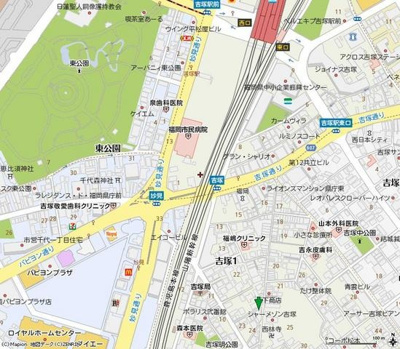 【地図】 | リブレア吉塚 | 地図