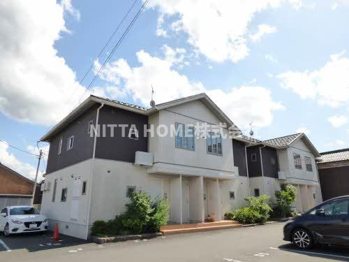 ヴィーブルゆらⅠ・Ⅱの外観|シックな印象の外観です(^^♪