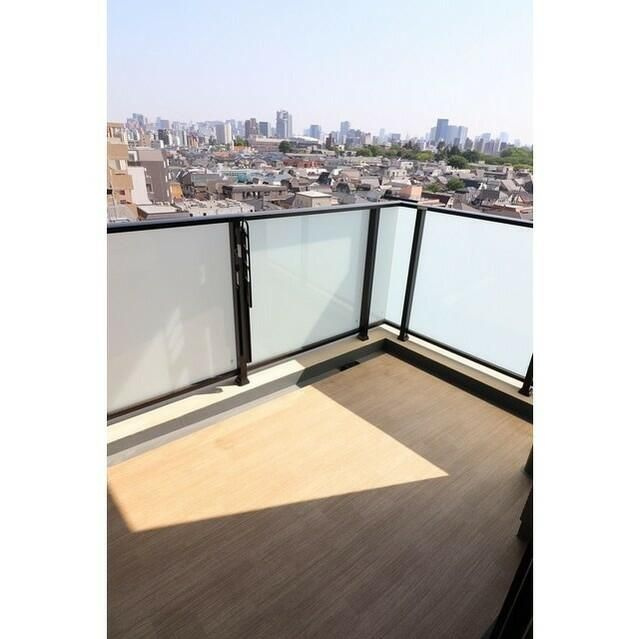 エルスタンザ文京白山のバルコニー