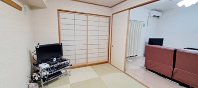 【和室】 | ベレッツァ尼崎 | リビング横に和室。お子様のお昼寝スペースや来客スペースに最適です