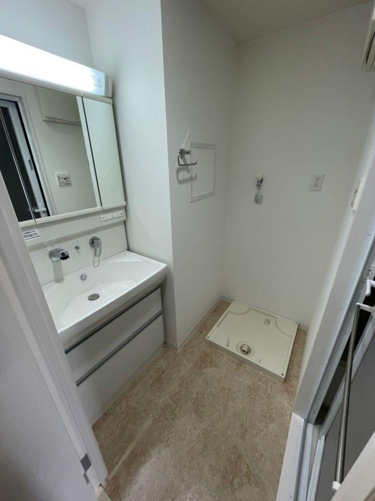 クリスタル丸の内　名古屋市賃貸　仲介手数料無料の洗面所|洗面