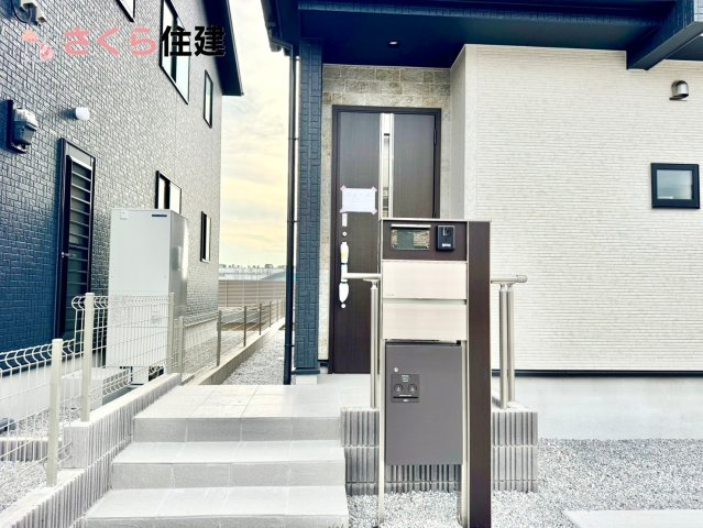 ブルーミングガーデン下野市川中子　１号棟の外観|令和７年１０月完成予定