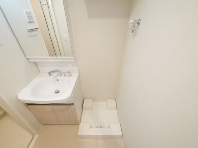 【設備】 | ブランシエスタ天満 | 洗濯機置き場です。