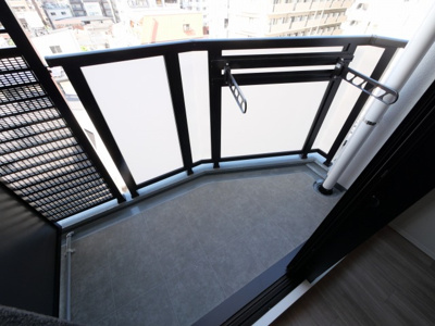 【バルコニー】 | ブランシエスタ天満 | 陽当たり良好なバルコニーです