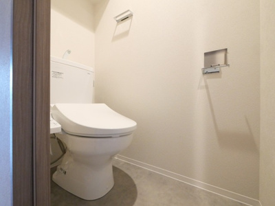 【トイレ】 | ブランシエスタ天満 | 落ち着いたトイレです