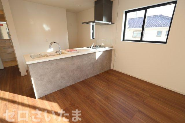 《仲介手数料無料》練馬区石神井台８丁目20-27新築一戸建てケイアイグレースの居間・リビング