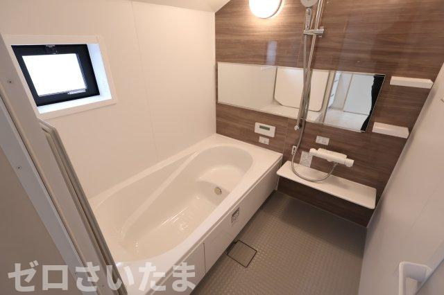 《仲介手数料無料》練馬区石神井台８丁目20-27新築一戸建てケイアイグレースの浴室