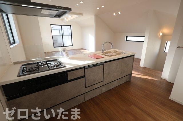 《仲介手数料無料》練馬区石神井台８丁目20-27新築一戸建てケイアイグレースのキッチン