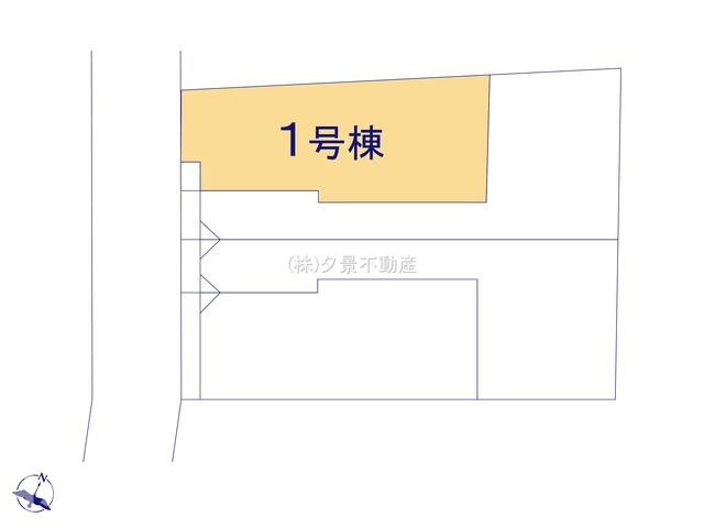《仲介手数料無料》練馬区石神井台８丁目20-27新築一戸建てケイアイグレースの区画図
