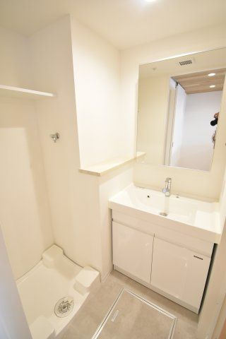 estageo北田辺の洗面所