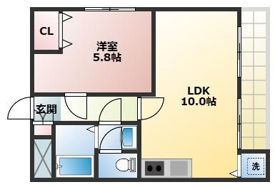 【間取り】 | ループ千里丘