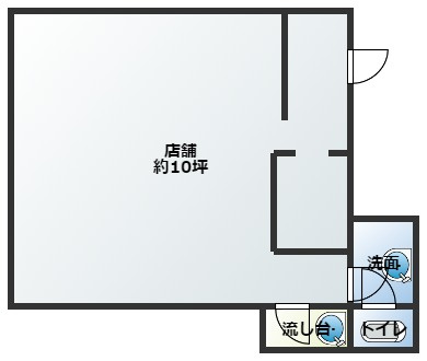 【間取り】 | 諏訪栄町店舗M