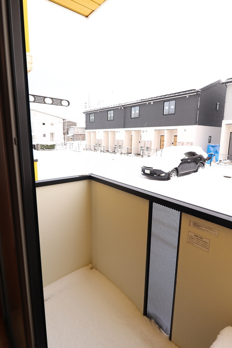 さくらヒルズのバルコニー