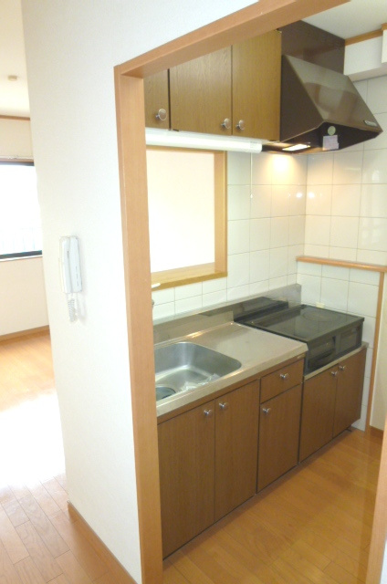 セピアコートのキッチン|使いやすいキッチンです